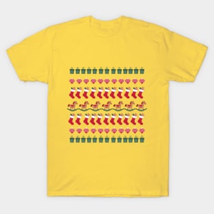 Rocking Horse Ugly Christmas Sweater Shirt T-Shirt